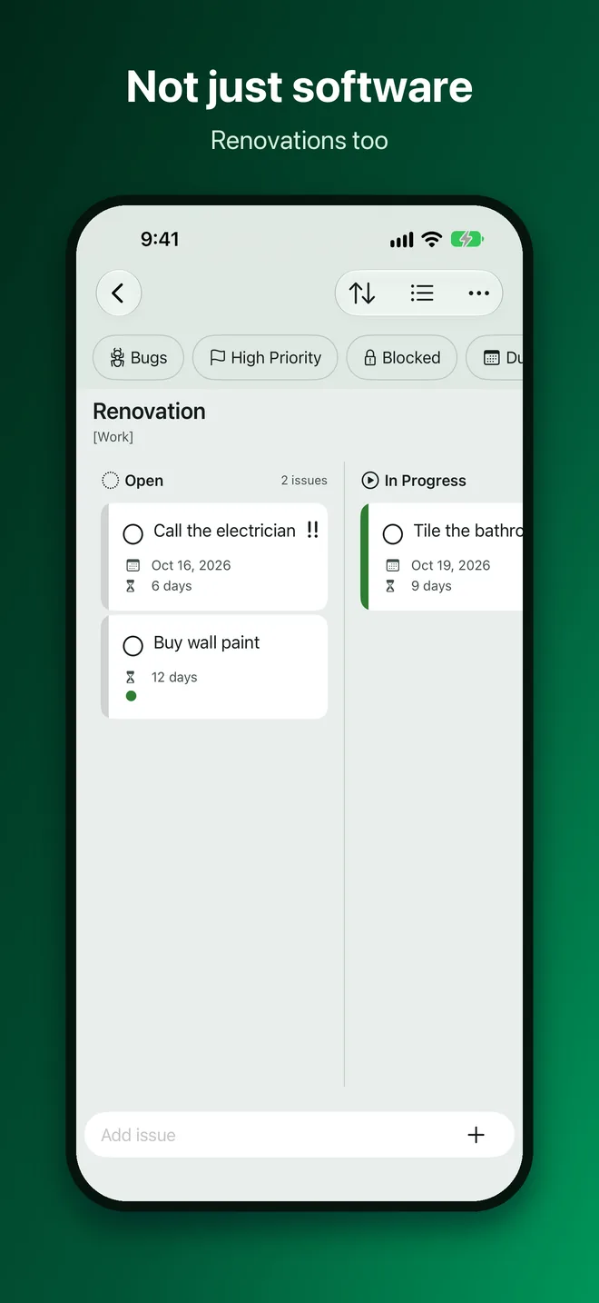 OneTwo Kanban on the iPhone, Image 10 of 10: Not just software
