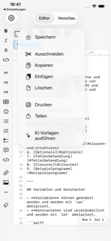 AI Markdown Editor Screenshot 3