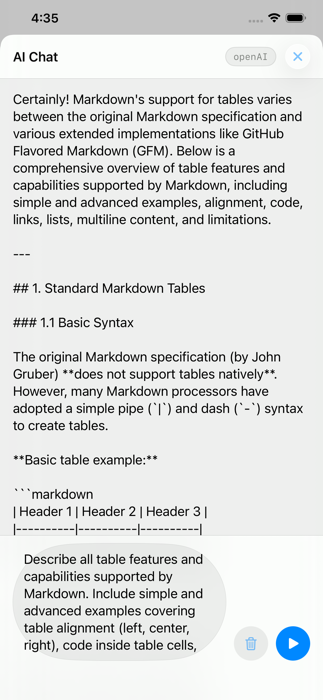 AI Markdown Editor Screenshot 10