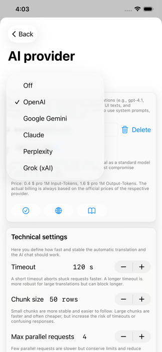 AI Text Editor Screenshot 3